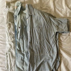Short sleeve button down bundle